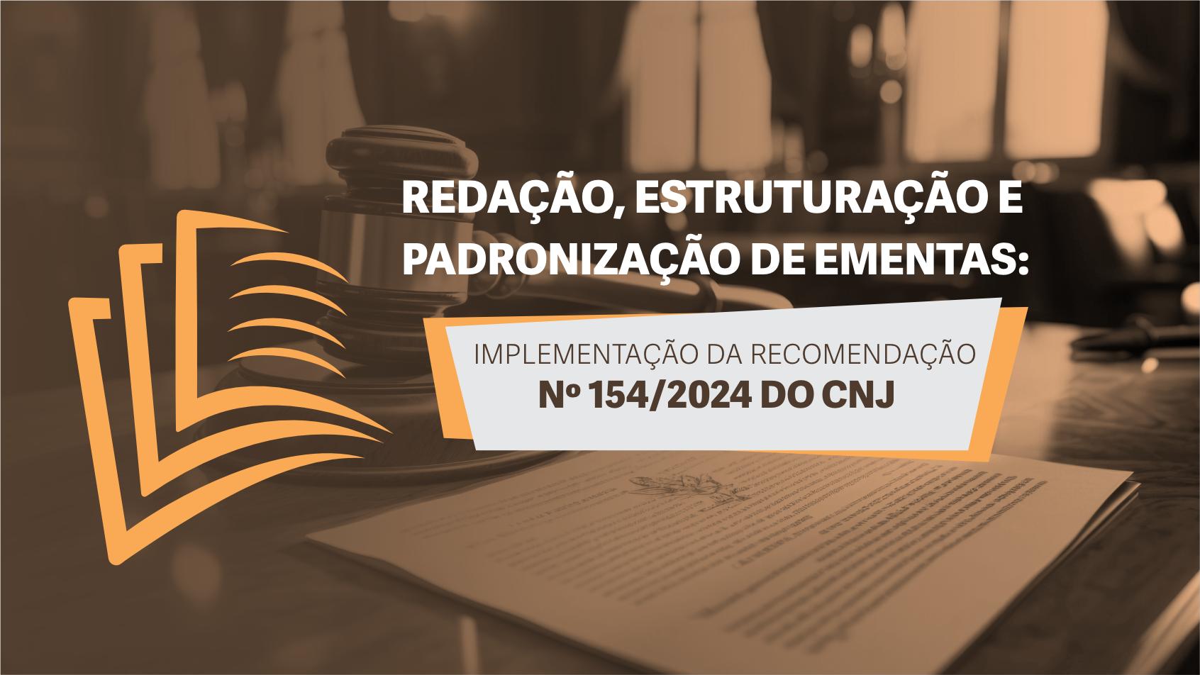 REDAÇÃO, ESTRUTURAÇÃO E PADRONIZAÇÃO DE EMENTAS: IMPLEMENTAÇÃO DA RECOMENDAÇÃO Nº 154/2024 DO CNJ